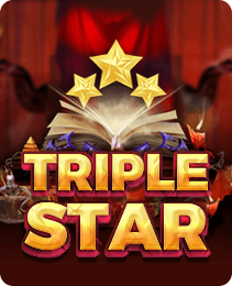Triple Star slot game by Playson on the u7777 app